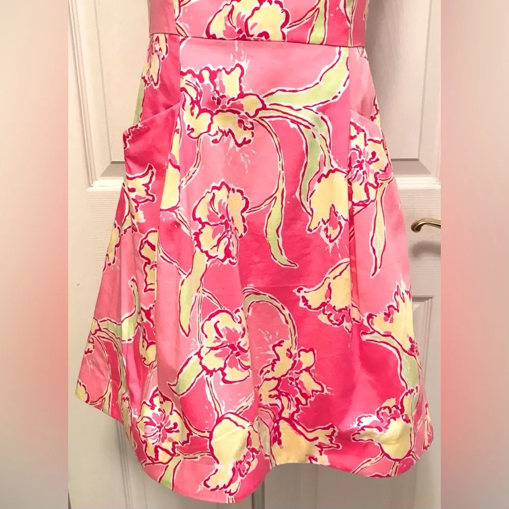 Lilly Pulitzer Blossom Dress Hotty Pink Day Lilly - Picture 7 of 16
